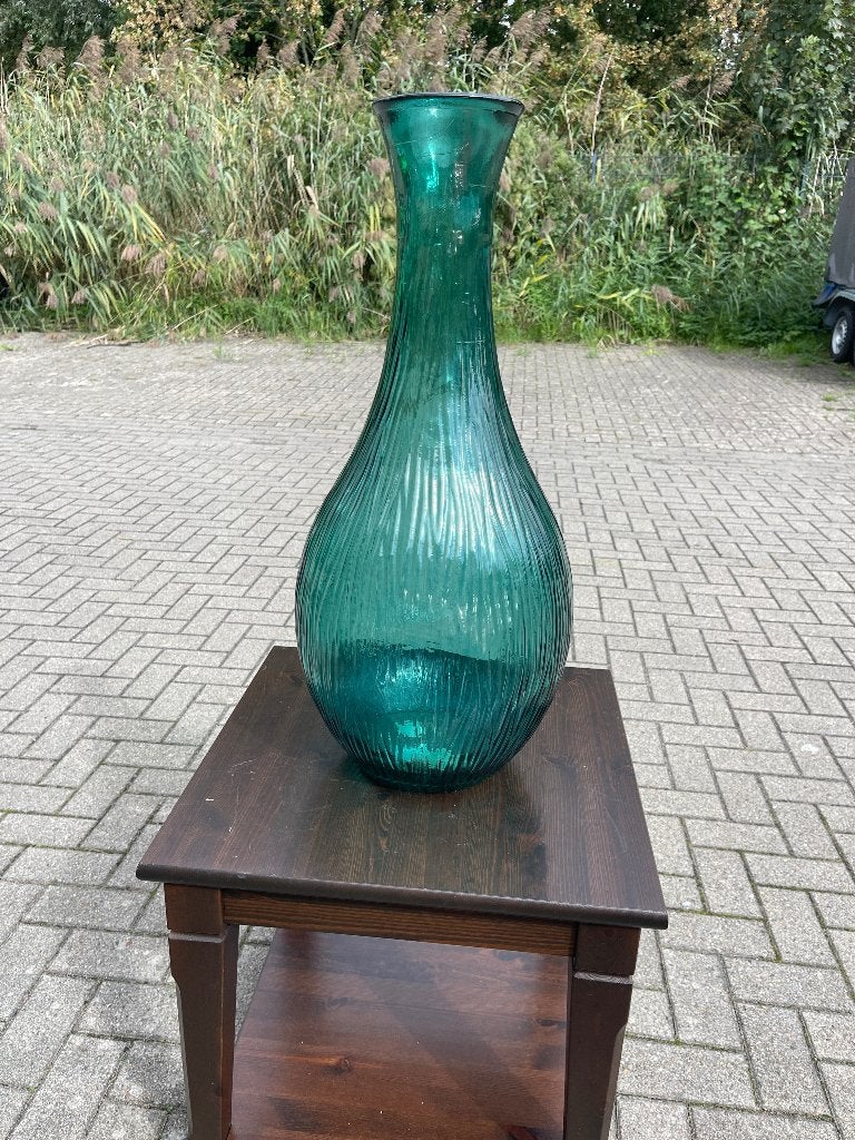 Vaas, Ophalen, Zo goed als nieuw, Glas, 76 cm