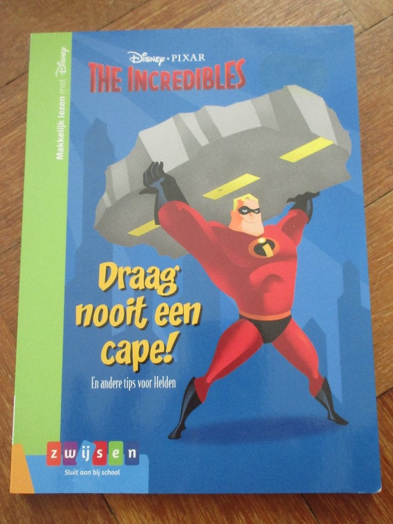 Incredibles : Draag nooit een cape! Avi M5 ( dyslexie ), Ophalen of Verzenden, Gelezen, Fictie algemeen