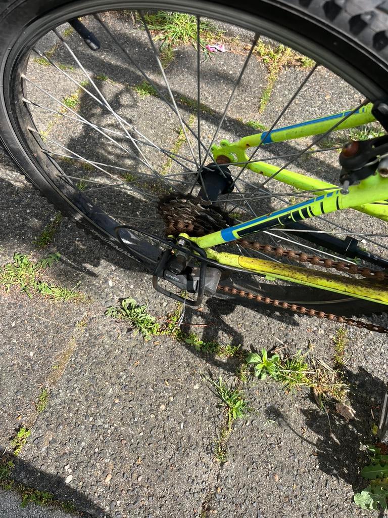 Groene mountainbike te koop, Ophalen, 24 inch of meer, Gebruikt, Staal