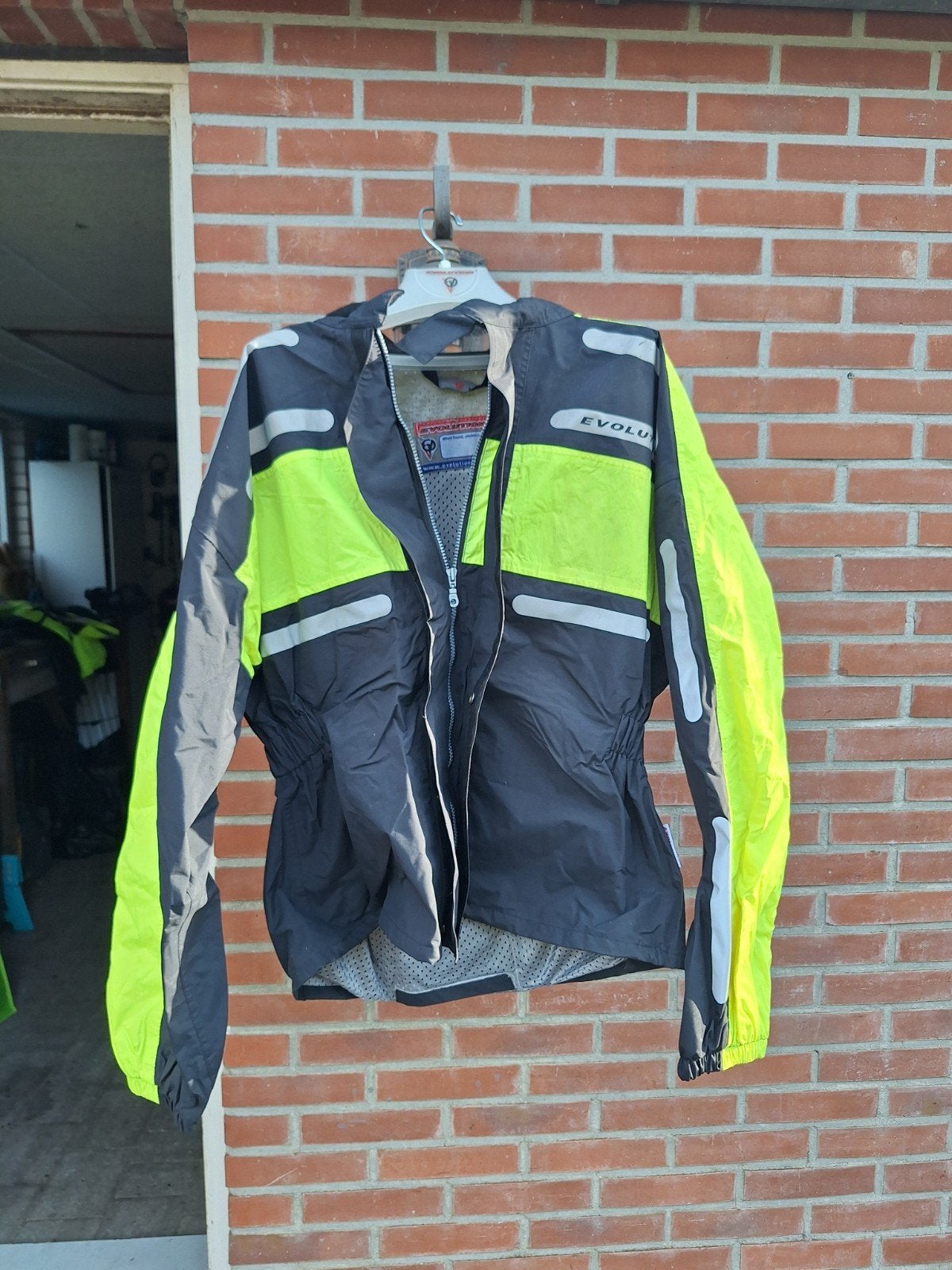 Evolution Motorjas Textiel Maat XL Zwart/Neon Geel, Motoren, Kleding | Motorkleding, Ophalen