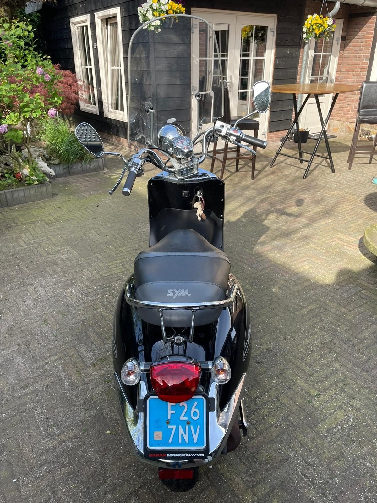 sym scooter zwart, Ophalen, Gebruikt, Benzine, Overige modellen