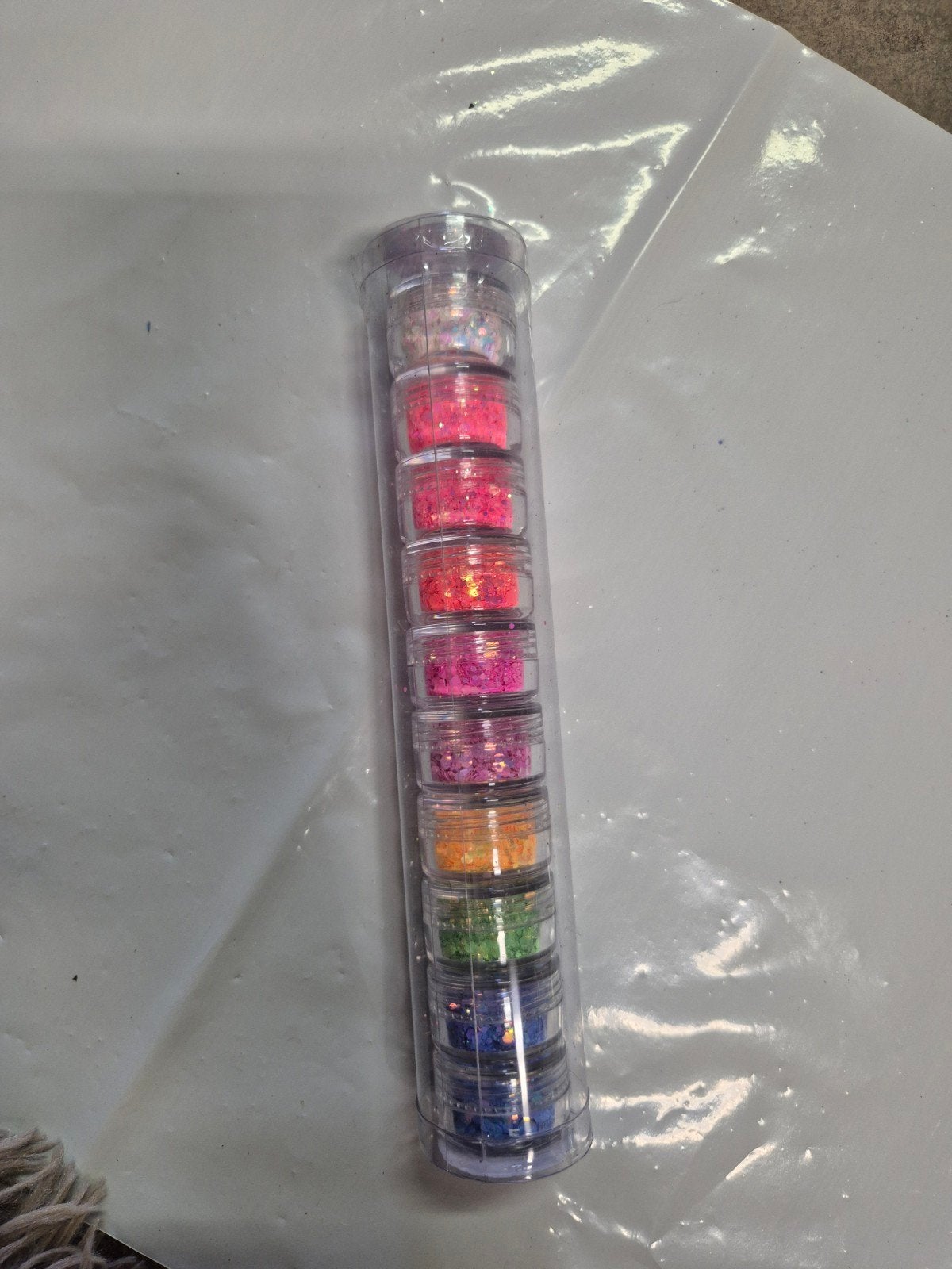 Nieuw urban nails summer vibes glitter 2, Overige kleuren, Nieuw, Ophalen of Verzenden, Handen en Nagels