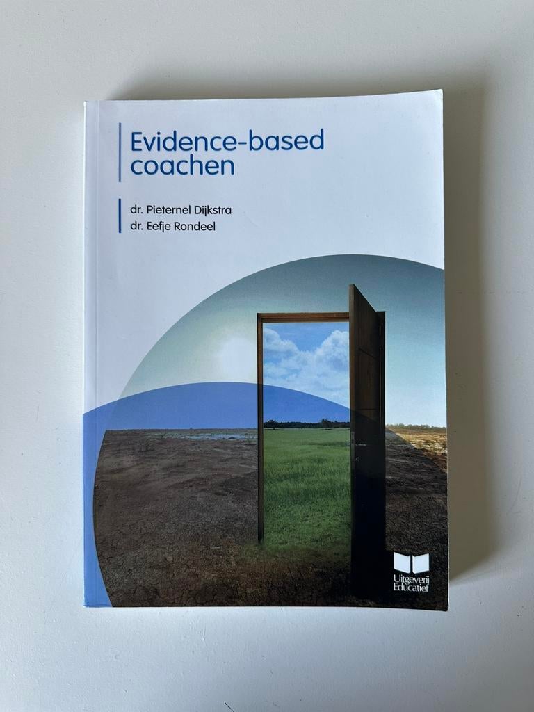 Dr. Pieternel Dijkstra - Evidence-based coachen, Overige vakken, Verzenden, Dr. Pieternel Dijkstra; Dr. Eefje Rondeel, Zo goed als nieuw
