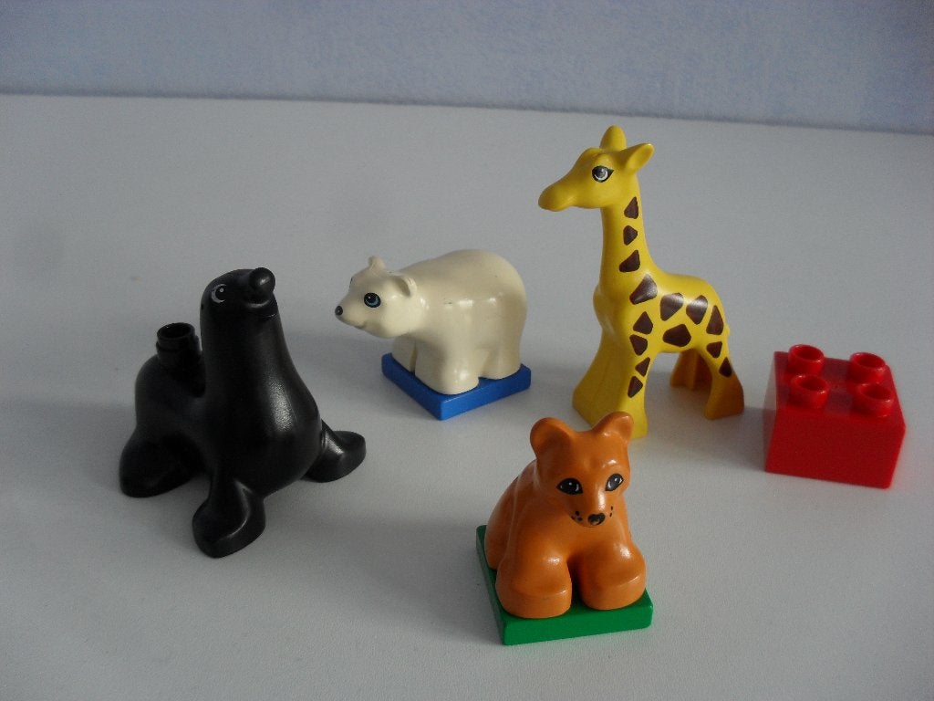 Duplo aanvuldoos dierentuin Vinted, Gebruikt, Ophalen of Verzenden, Compleet, Duplo