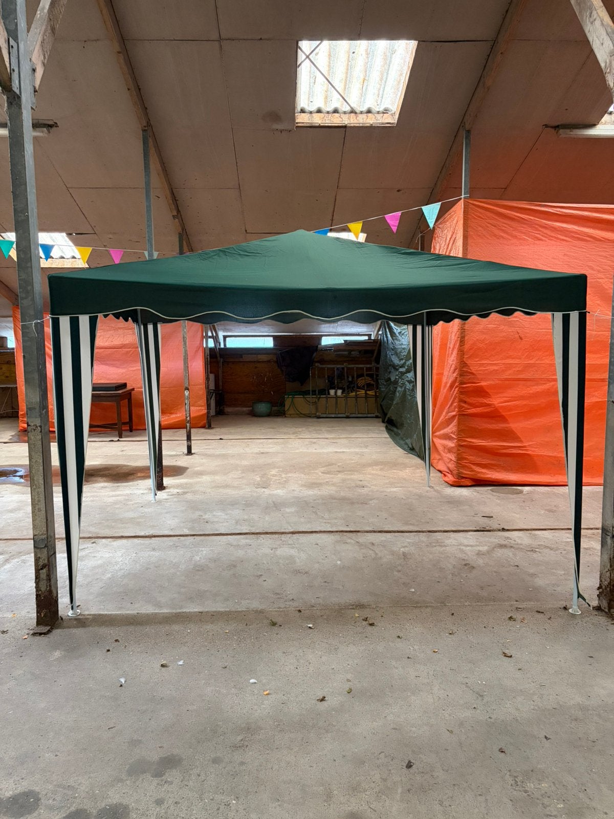 Party tent van stofdoek, Tuin en Terras, Ophalen, Gebruikt, Opvouwbaar, Partytent