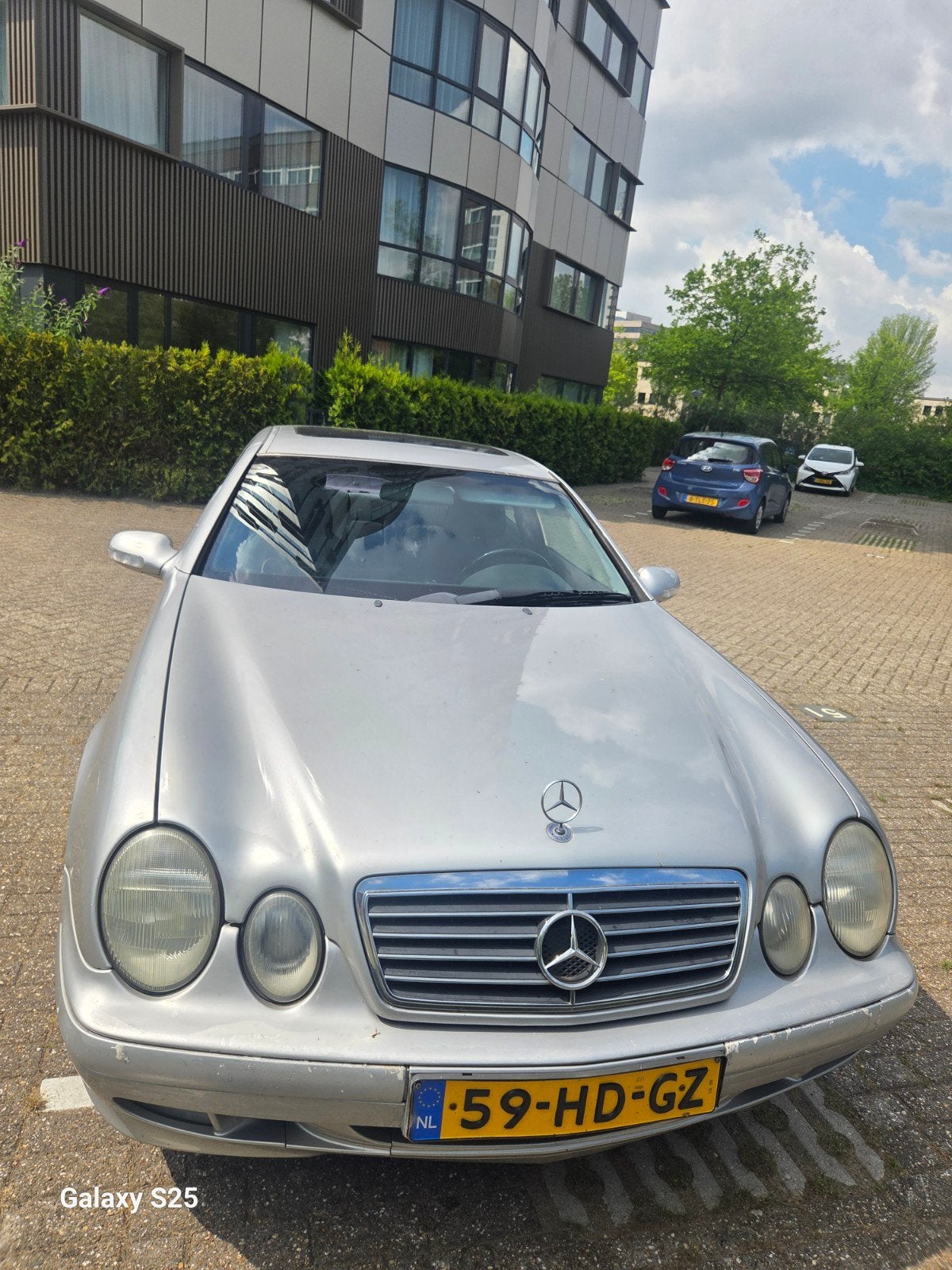 Mercedes-Benz CLK 2.0 Clk200 Coupe Elegance AUT 2000 Grijs, Automaat, 1998 cc, 4 cilinders, 4 stoelen