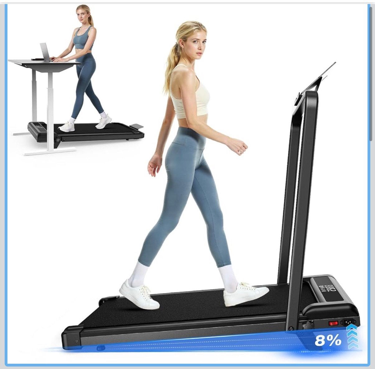 Electrische loopband, inklapbaar nieuw, Sport en Fitness, Fitnessmaterialen, Ophalen, Zo goed als nieuw, Overige typen