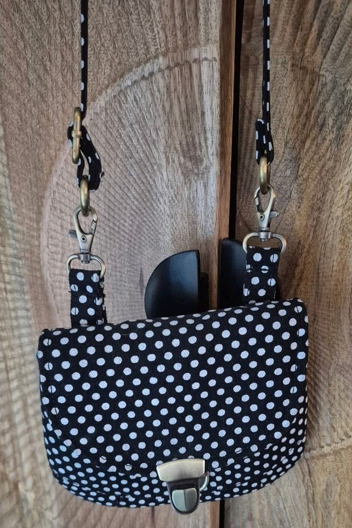 Urban hippies handtasje damestas handtas kindertasje, Ophalen of Verzenden, Nieuw, Zwart, Handtas