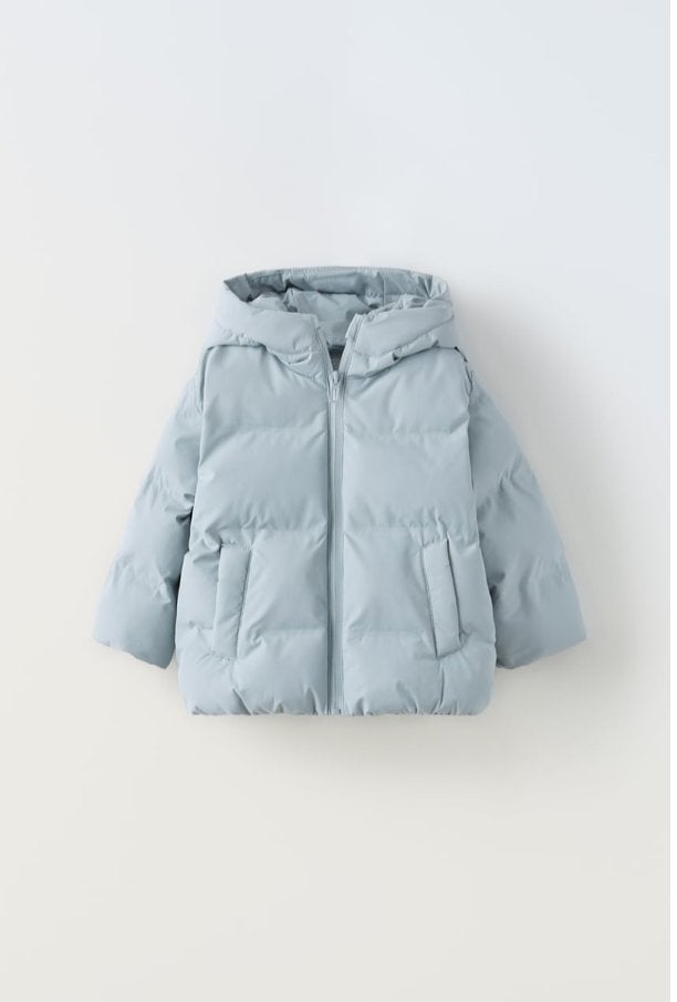 Kinder Zara gewatteerd water repellent jas jack ripstop 116, Gebruikt, Jongen of Meisje, Ophalen of Verzenden, Zara
