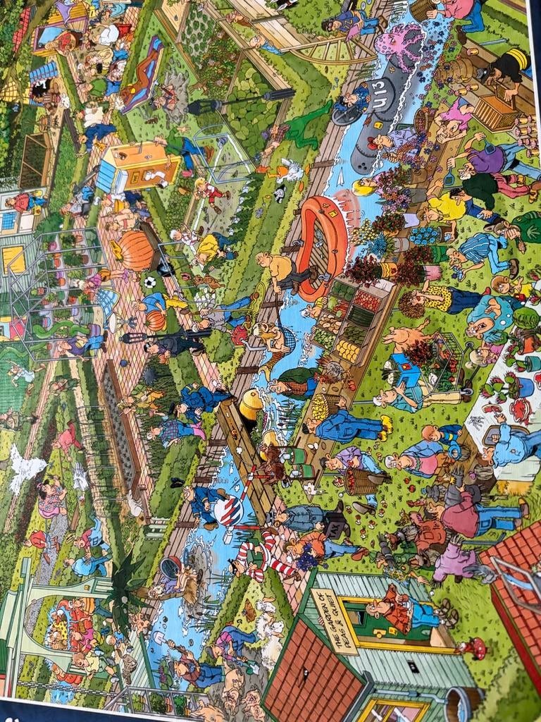 Jan van Haasteren - The Vegetable Garden 1000 stukjes, Ophalen, 500 t/m 1500 stukjes, Gebruikt, Legpuzzel