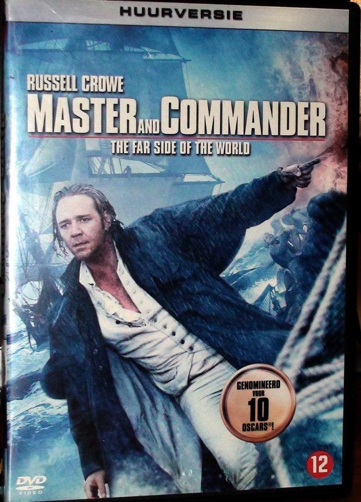 dvd master and commander, Cd's en Dvd's, Alle leeftijden, Ophalen of Verzenden, Zo goed als nieuw