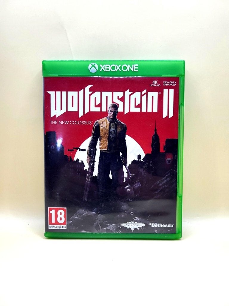 Wolfenstein II The New Colossus - Xbox One, Spelcomputers en Games, Vanaf 18 jaar, Shooter, Microsoft, Eén computer
