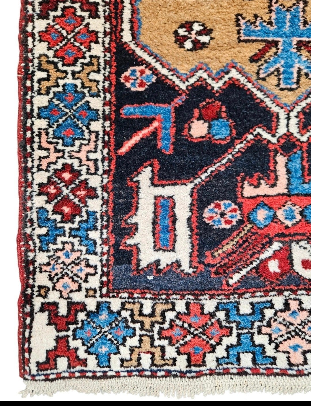 Handmade Persian wool Kazak carpet Runner loper wol 93x330cm, ., 200 cm of meer, Kazak, Iran