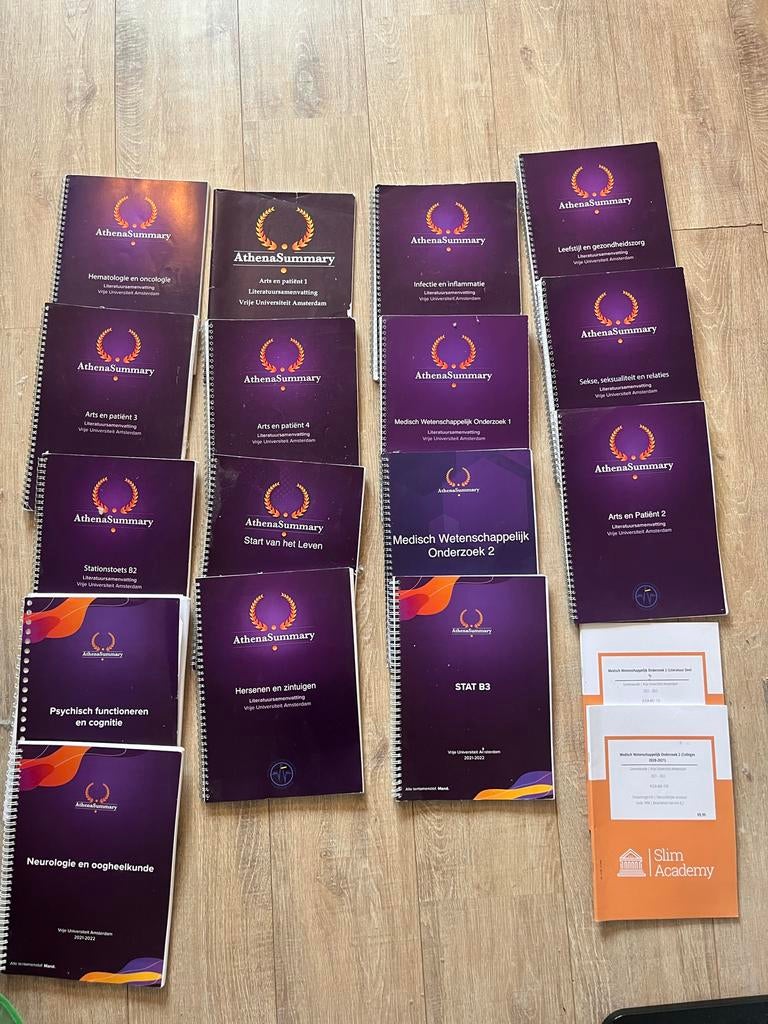 AthenaSummary samenvattingen Vrije Universiteit Amsterdam, Boeken, Studieboeken en Cursussen, Ophalen of Verzenden, Beta, Gelezen
