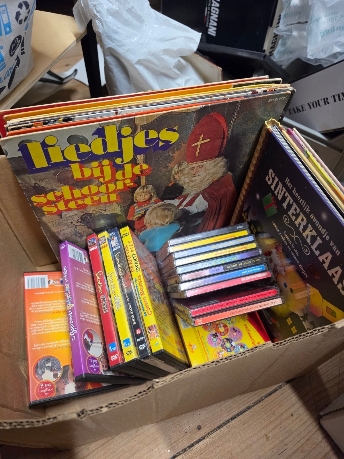 Sinterklaas lp's , cd's en dvd's, Ophalen of Verzenden, Overige formaten