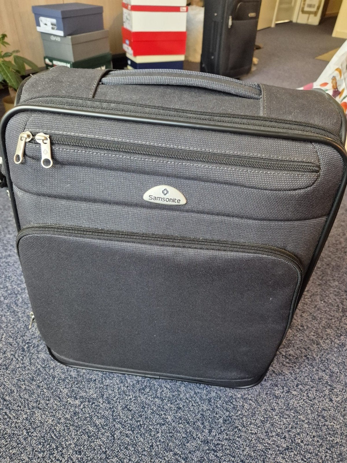 Samsonite handbagage expandable trolley koffer cijferslot, Sieraden, Tassen en Uiterlijk, Overige materialen, Verzenden, Minder dan 50 cm