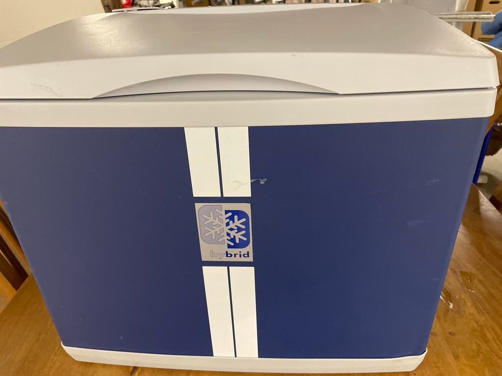 hybrid koelbox 12 volt camper 50x50 nieuw, Ophalen of Verzenden, Zo goed als nieuw, Elektrisch