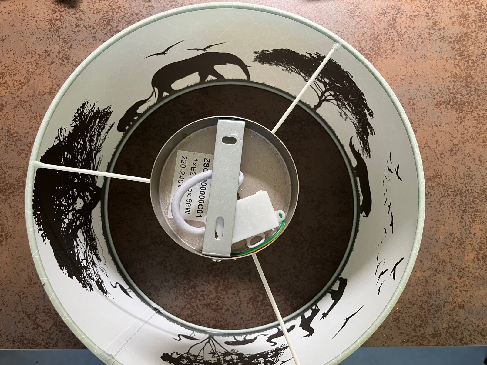 Dierenlamp, Ophalen, Zo goed als nieuw
