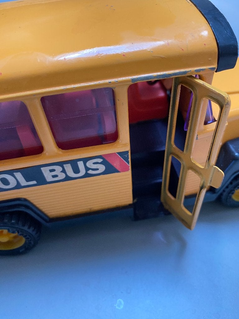 BUDDY L Schoolbus (1980) geperst staal, Ophalen of Verzenden