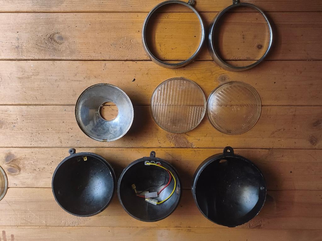 Tomos koplamp (delen), Ophalen of Verzenden, Gebruikt, Koplamp
