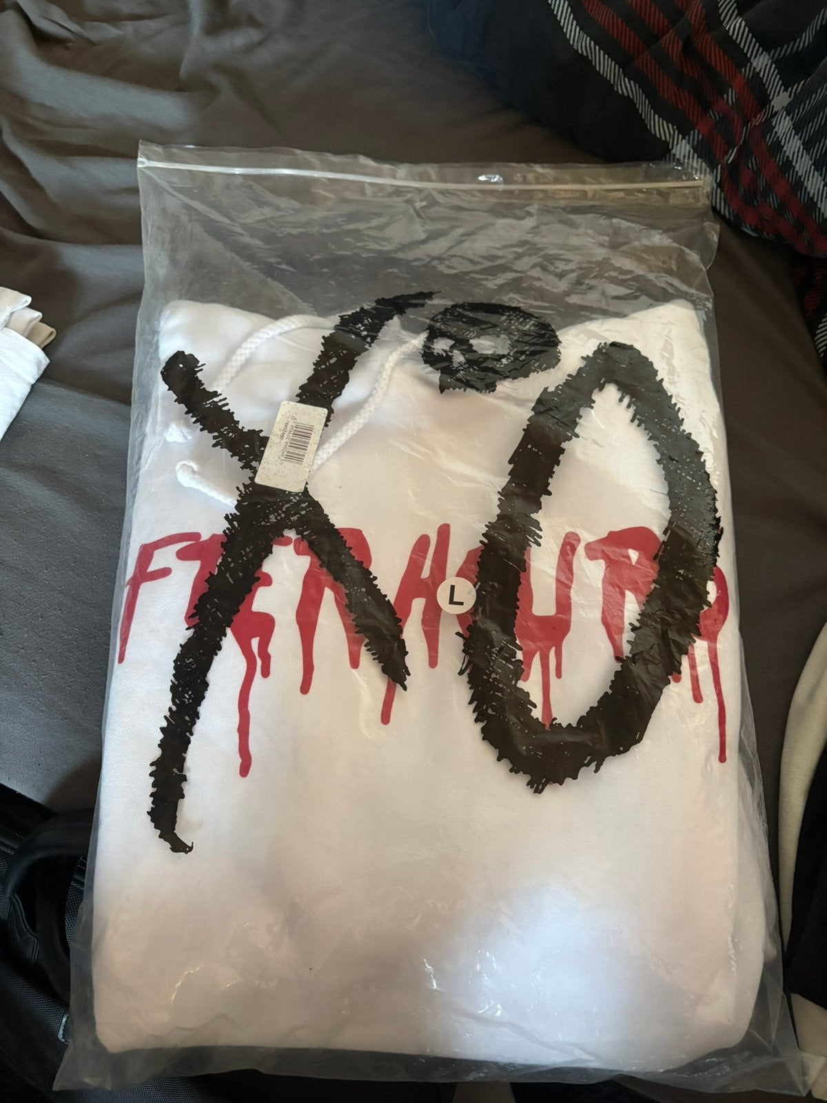 Vlone x The Weeknd After Hours Hoodie (Maat L), Ophalen of Verzenden, Nieuw, Wit