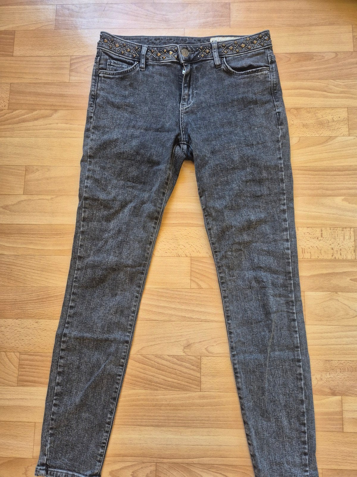 Jeans skinny esprit maat 28 gratis + top (alleen verzenden), Ophalen of Verzenden, Zo goed als nieuw, Blauw, W28 - W29 (confectie 36)