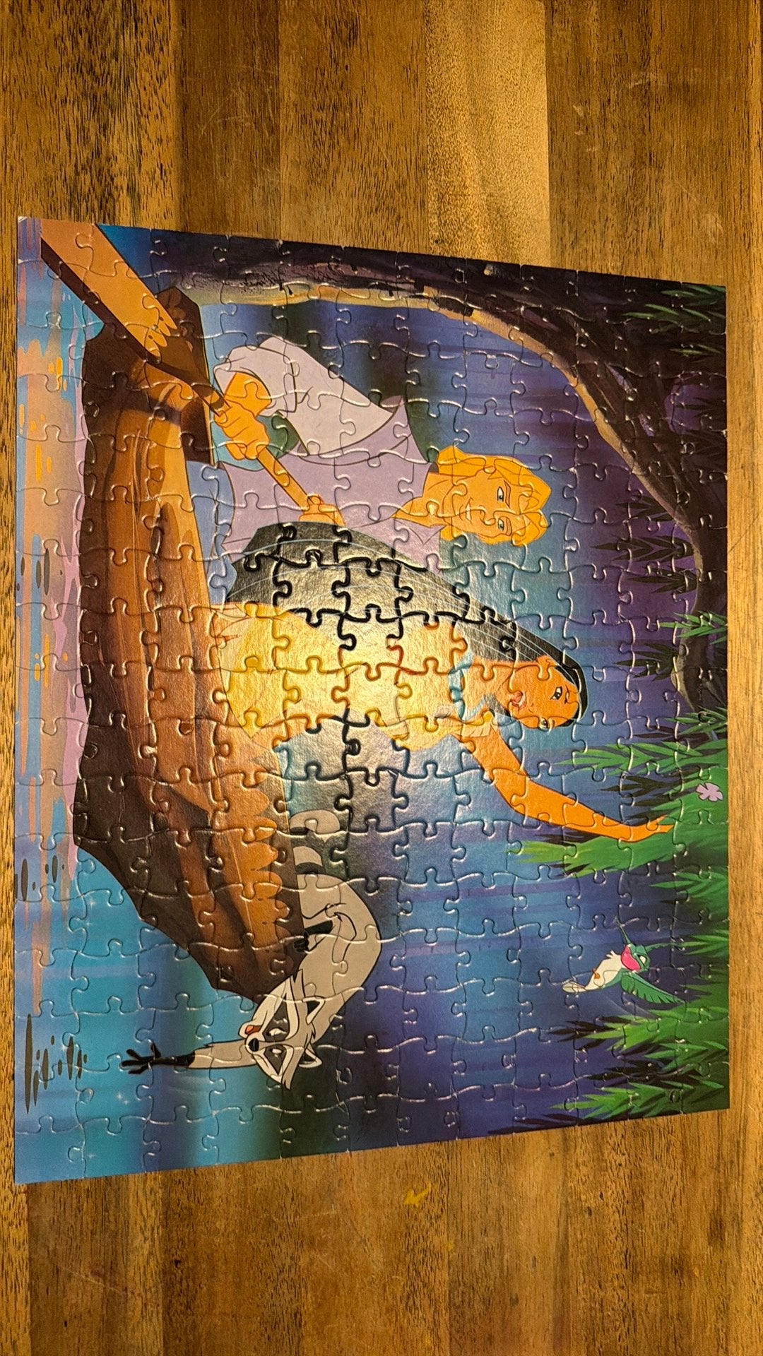 Puzzel Pocahontas 200stukjes, Ophalen, Minder dan 500 stukjes, Gebruikt, Legpuzzel
