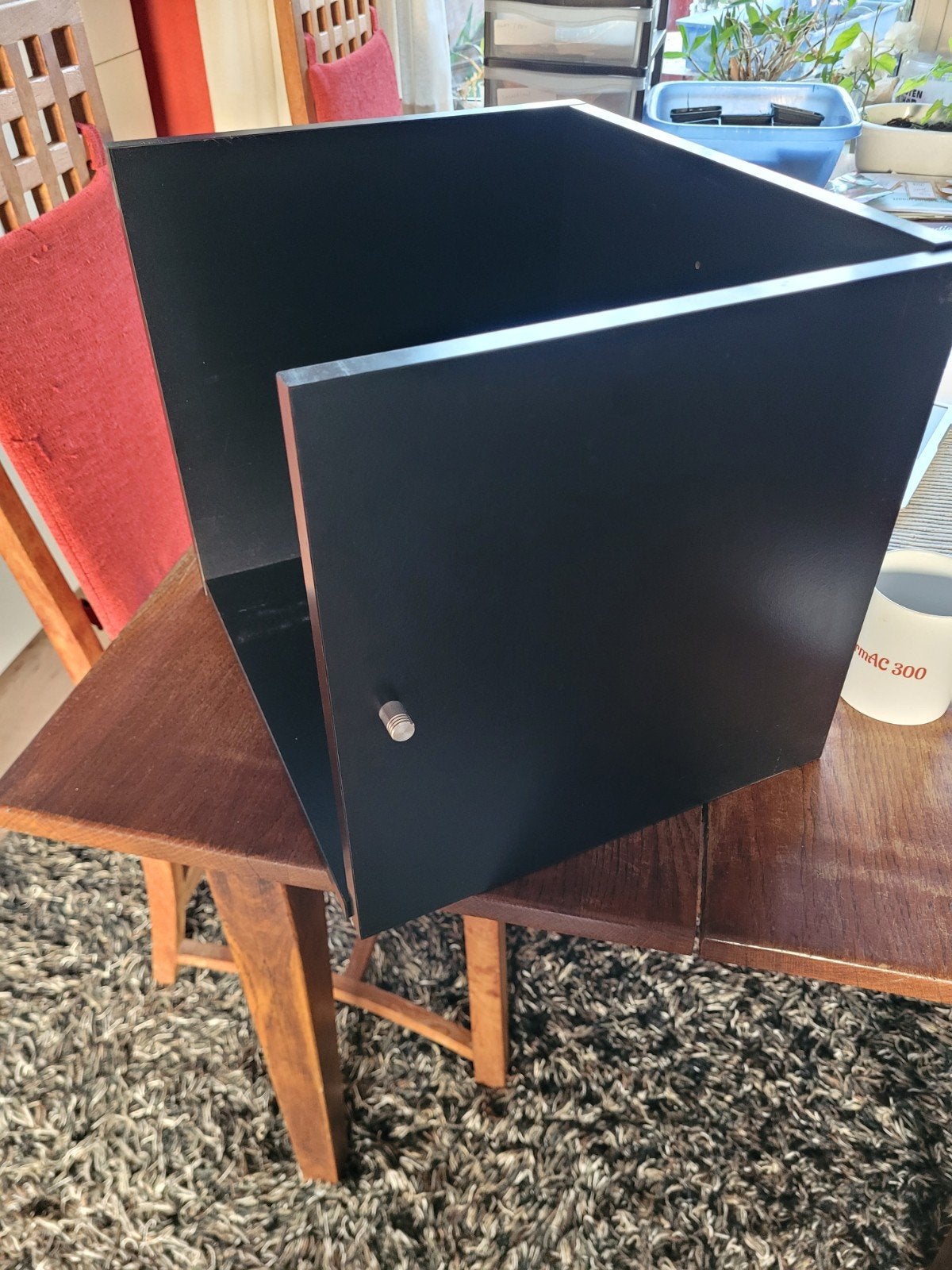 Expedit inzetblok kastje deurtje zwart, Ophalen, Minder dan 45 cm, Minder dan 55 cm