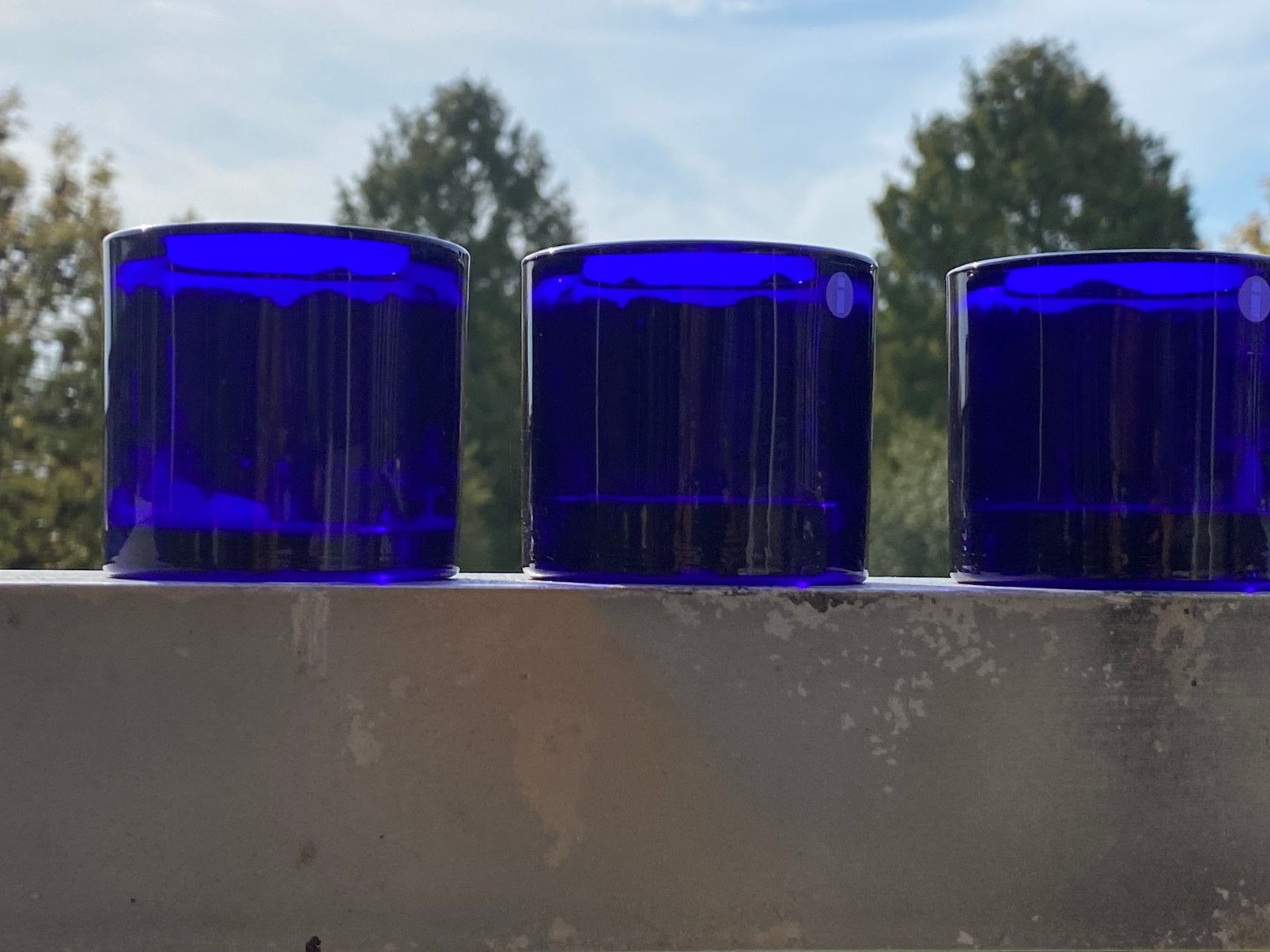 Littala kivi 3 tal cobalt, Huis en Inrichting, Ophalen of Verzenden, Zo goed als nieuw