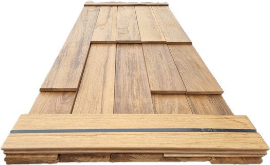 Hardhouten planken 1.8x18.0 cm - nr: HP151, Ophalen, Planken, Nieuw, Hardhout
