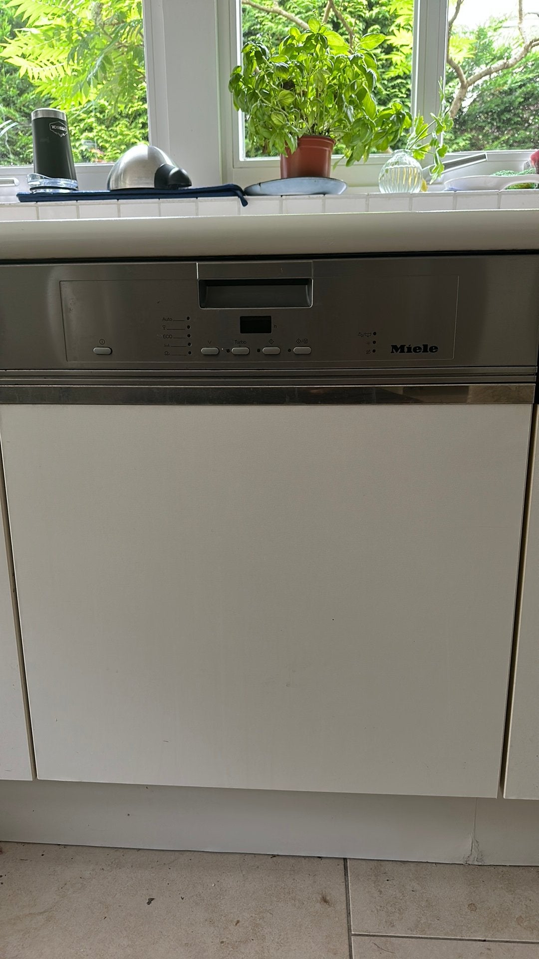 Miele vaatwasmachine met bestek lade, Ophalen, Gebruikt, Minder dan 85 cm, Inbouw