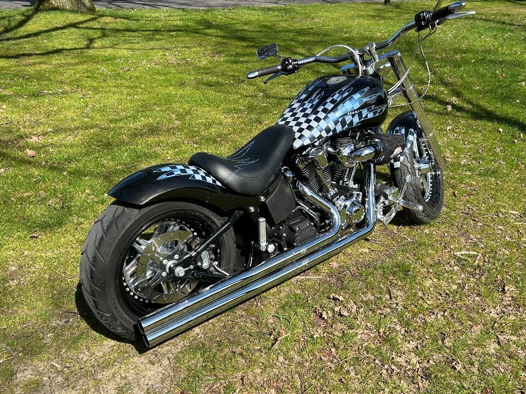 Harley FXSTB - volledig custom en opnieuw opgebouwd, Motoren, Motoren | Harley-Davidson, 2 cilinders, Occasion, Chopper, 1449 cc