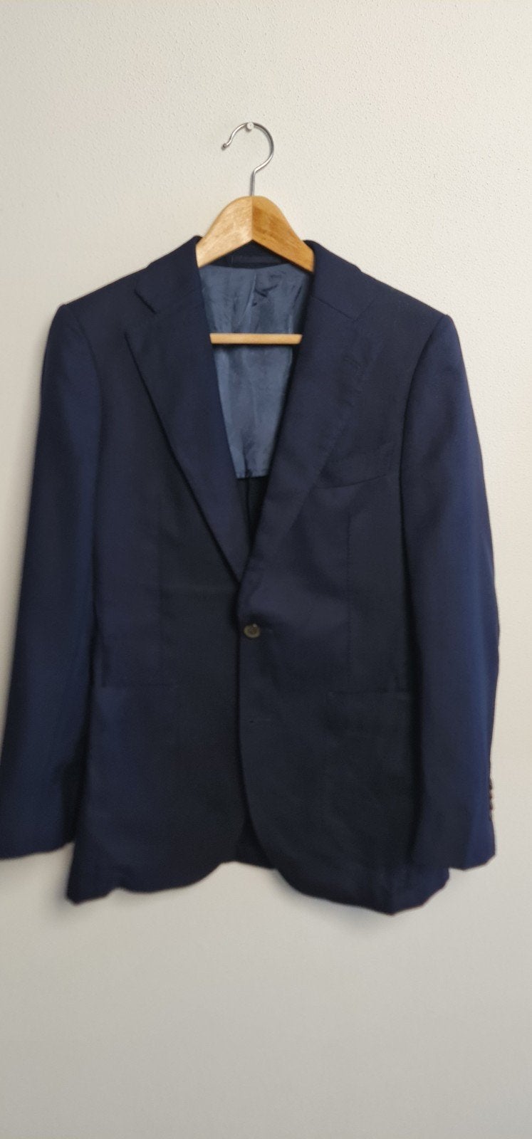 Suitsupply Blazer Blue Blauw, Kleding | Heren, Kostuums en Colberts, Blauw, Ophalen of Verzenden, Zo goed als nieuw, Maat 46 (S) of kleiner