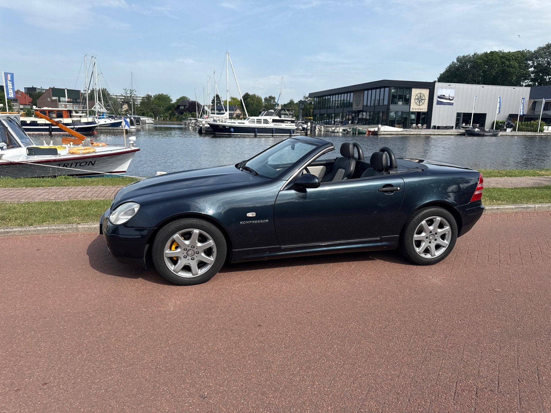 Mercedes-Benz SLK-klasse 230 K., Achterwielaandrijving, Gebruikt, 4 cilinders, Cabriolet