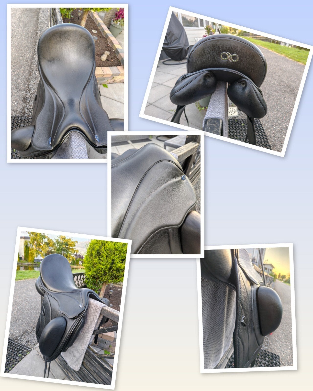 connect diable HDR - LB zadel 17,5 inch super mooi!, Dieren en Toebehoren, L (17.5 inch), Dressuur, Overige merken, Ophalen of Verzenden