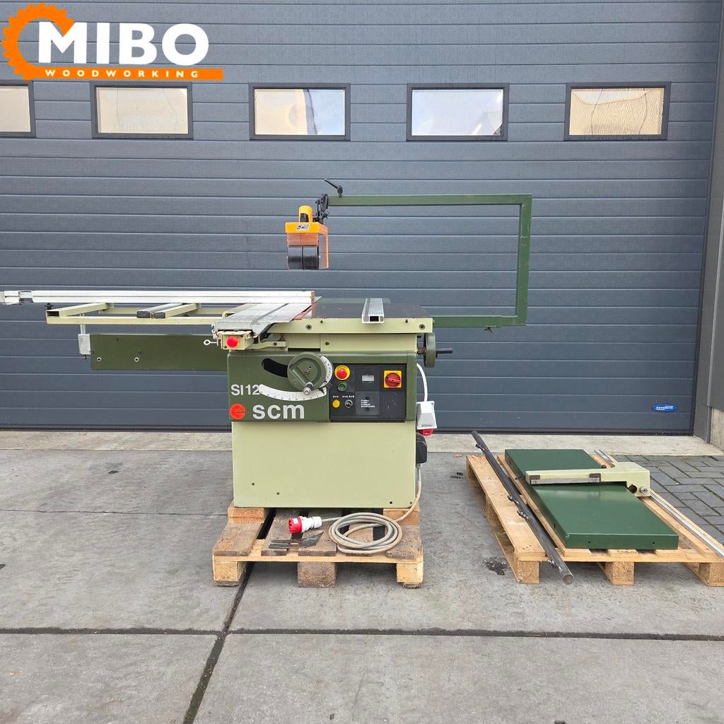 SCM Formaatzaag compact model ** 45graden zaagmachine, Doe-het-zelf en Verbouw, 70 mm of meer, Overige typen, Ophalen of Verzenden