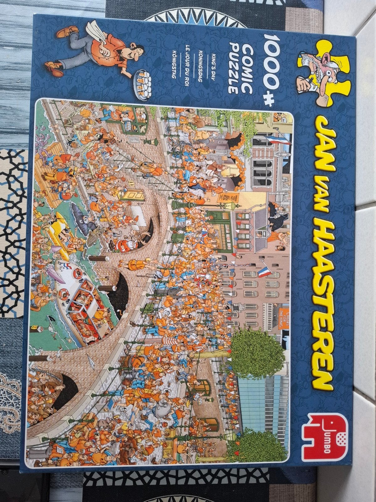 Jan van Haasteren puzzel, Hobby en Vrije tijd, Denksport en Puzzels, Ophalen, 500 t/m 1500 stukjes, Zo goed als nieuw