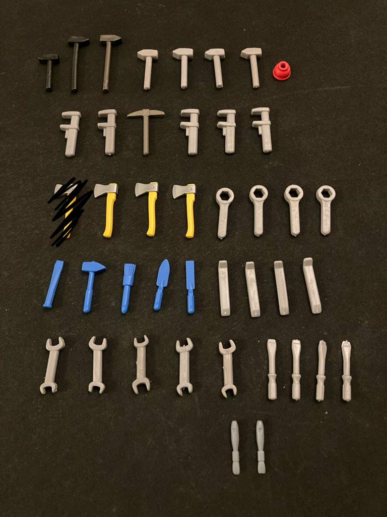 Playmobil werkgereedschap klein., Ophalen of Verzenden