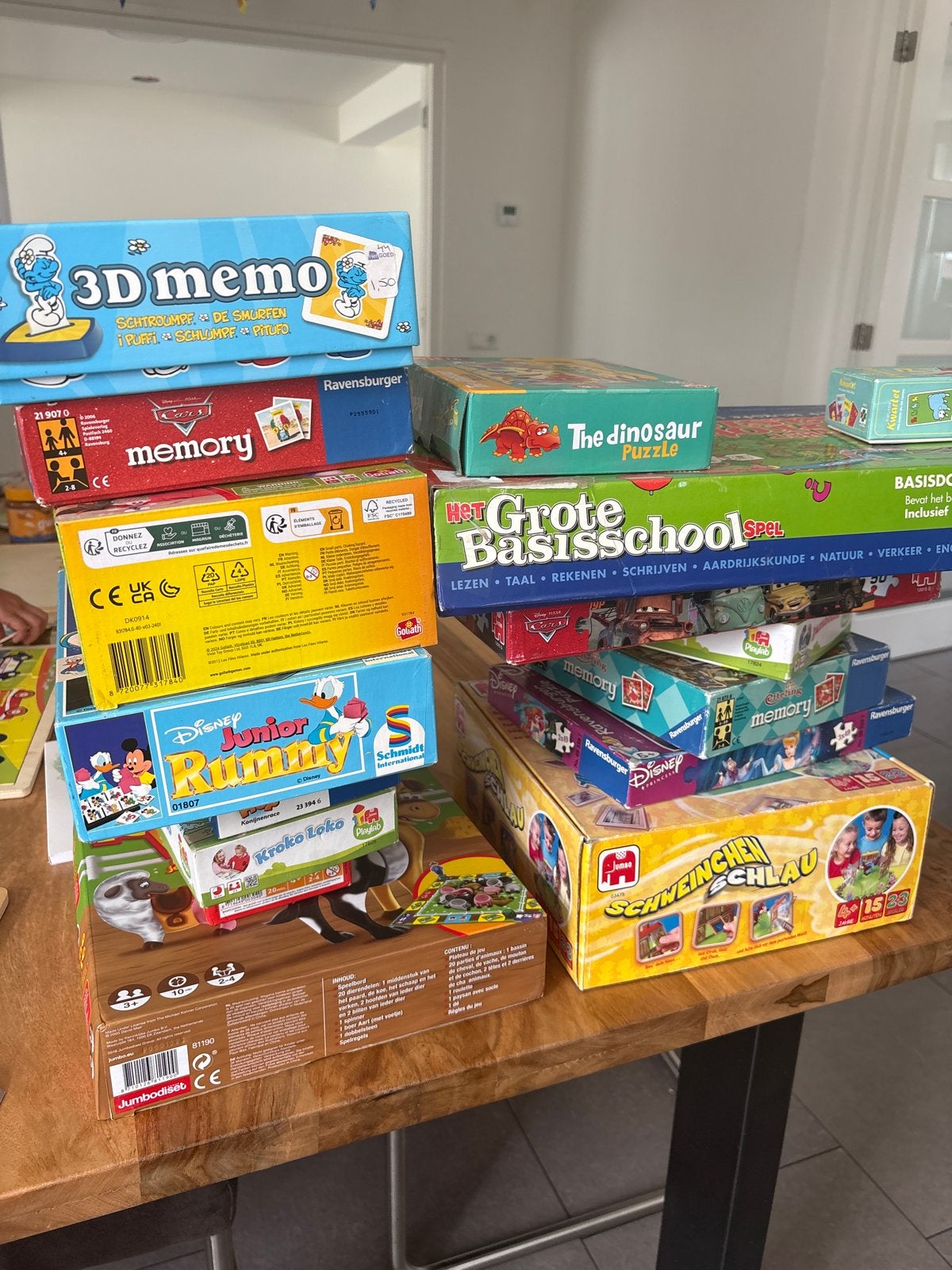 Gezelschapsspellen, spelletjes, spellen, Drie of vier spelers, Ophalen, Gebruikt