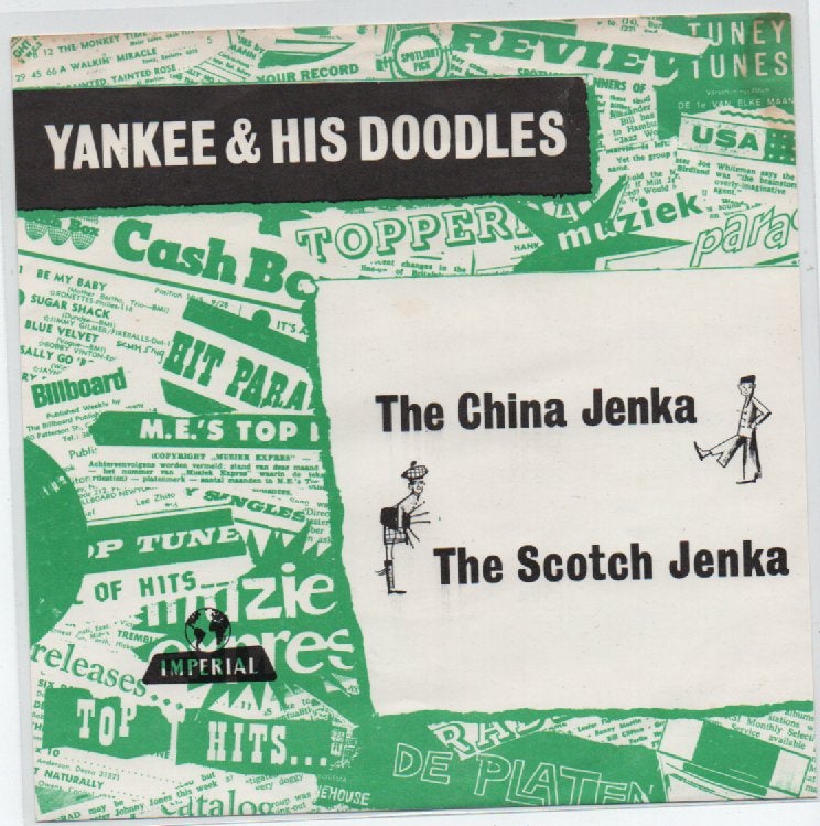 Yankee & His Doodles- The China Jenka, Verzenden, 7 inch, Zo goed als nieuw, Pop