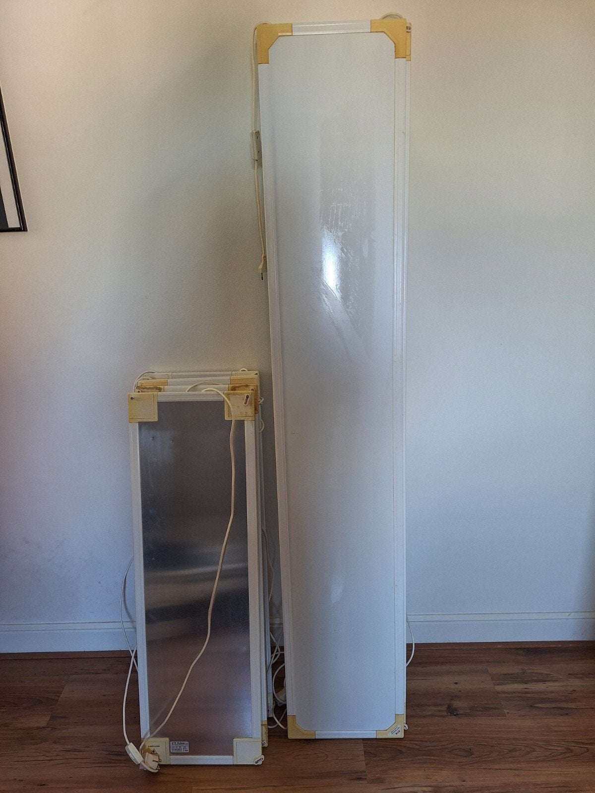 ATS infraroodpanelen 4 van 104x33 en 3 van 186x33., Ophalen, Gebruikt
