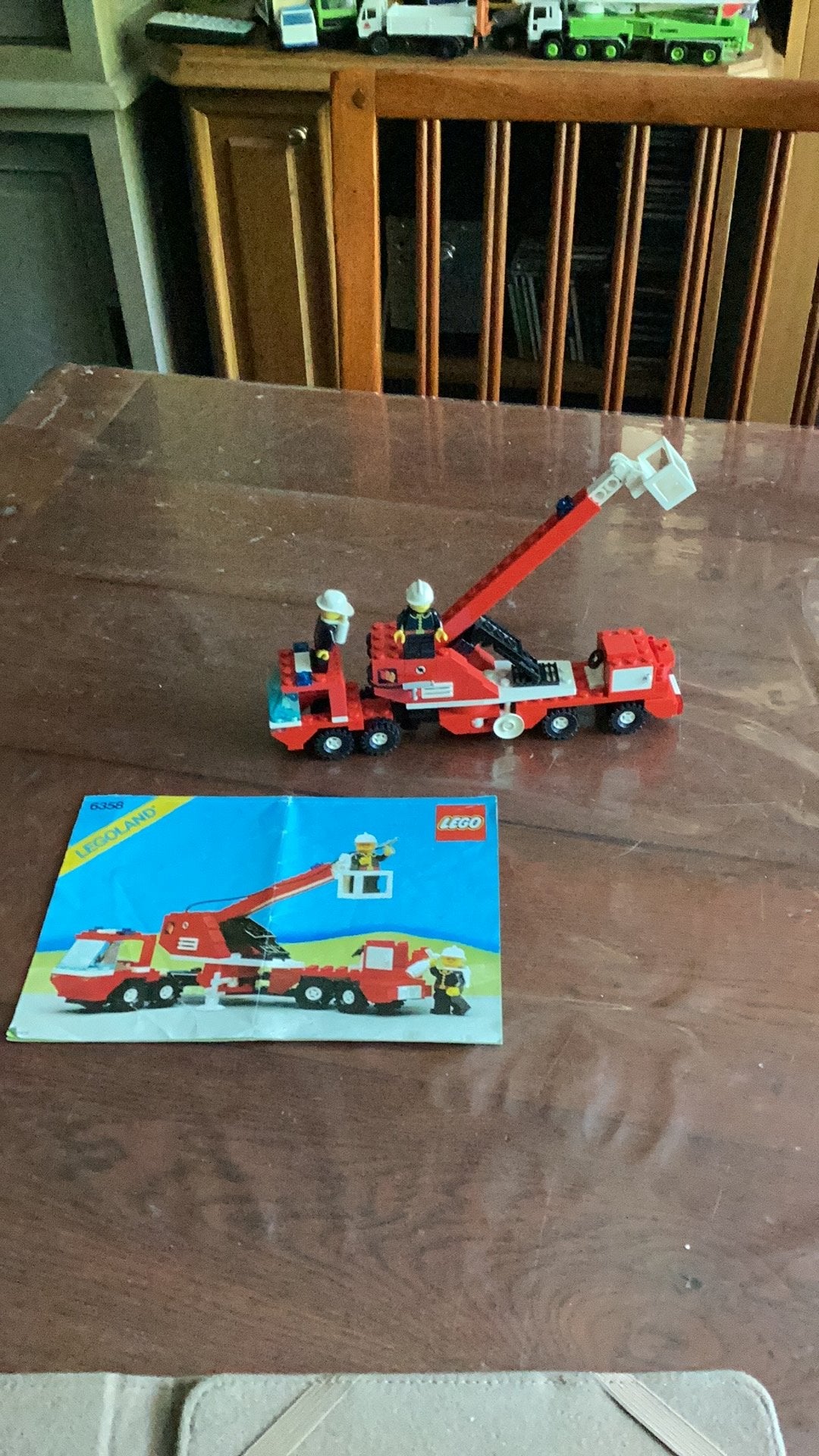 Legoland set 6653 brandweer hoogwerker compleet, City, Lego, Compleet, Ophalen of Verzenden