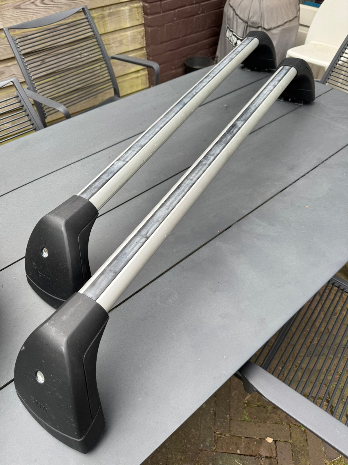 Originele BMW dakdragers voor BMW 5-serie F10, Ophalen of Verzenden, Gebruikt
