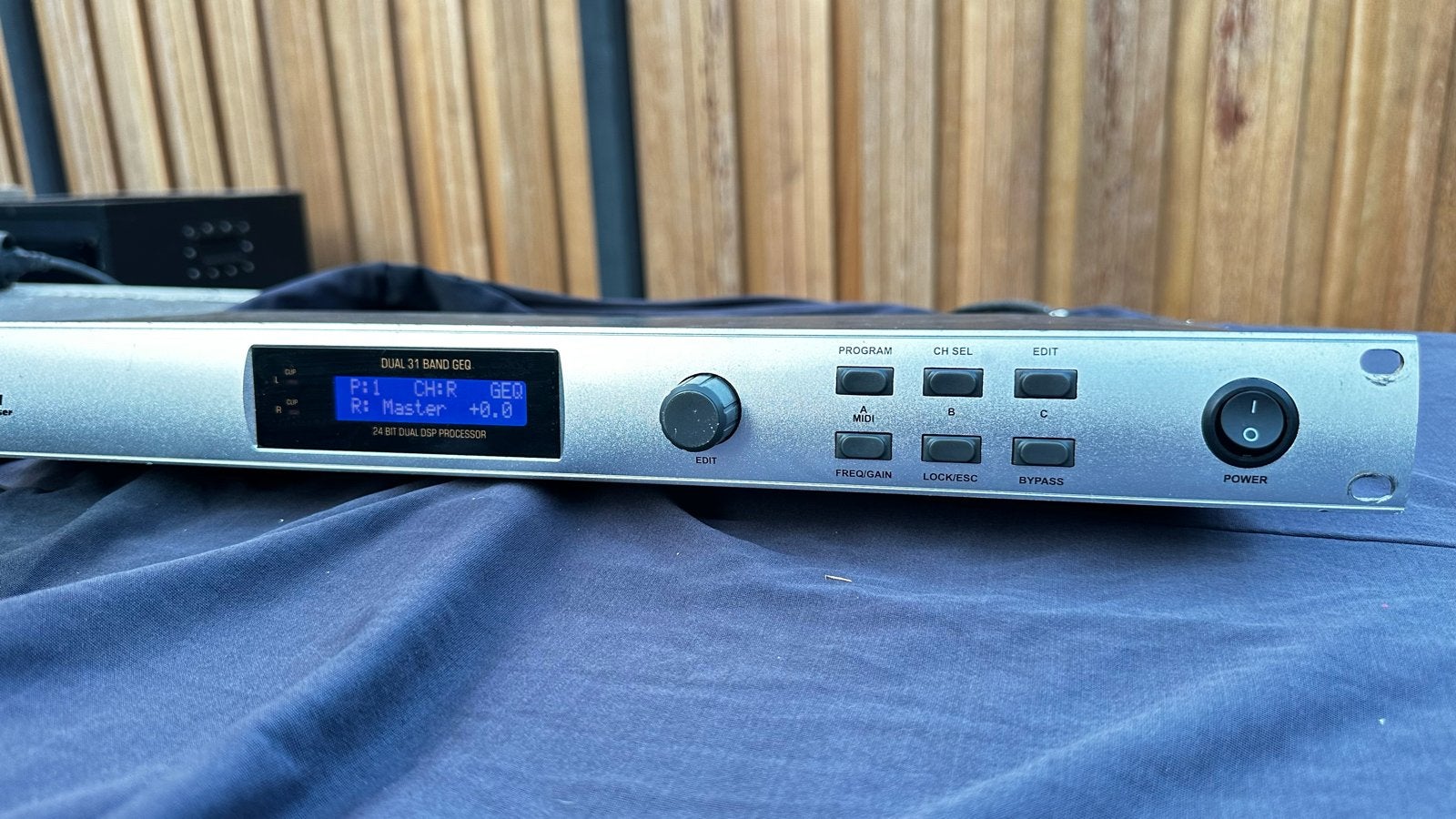 DAP Audio DEQ-231 Digitale Equalizer 2x31 band, Audio, Tv en Foto, Ophalen, Gebruikt, Audio