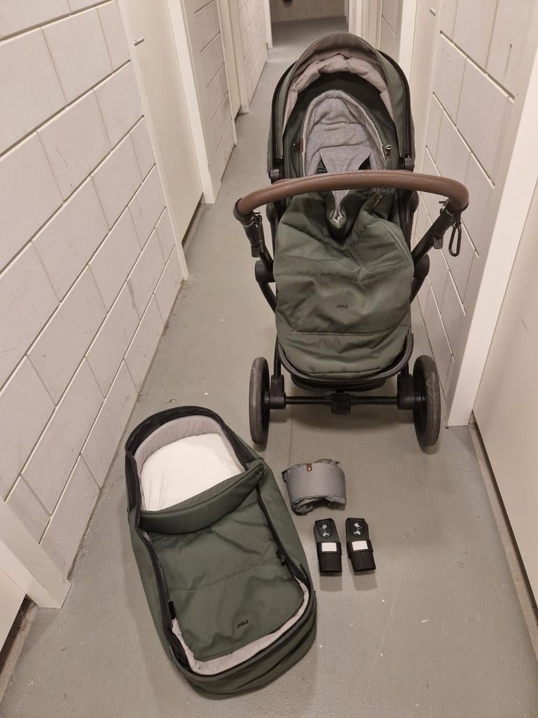 Joolz Day+ Kinderwagen 2-in-1 Special Magnificent Green, Ophalen, Zo goed als nieuw, Overige merken, Verstelbare duwstang