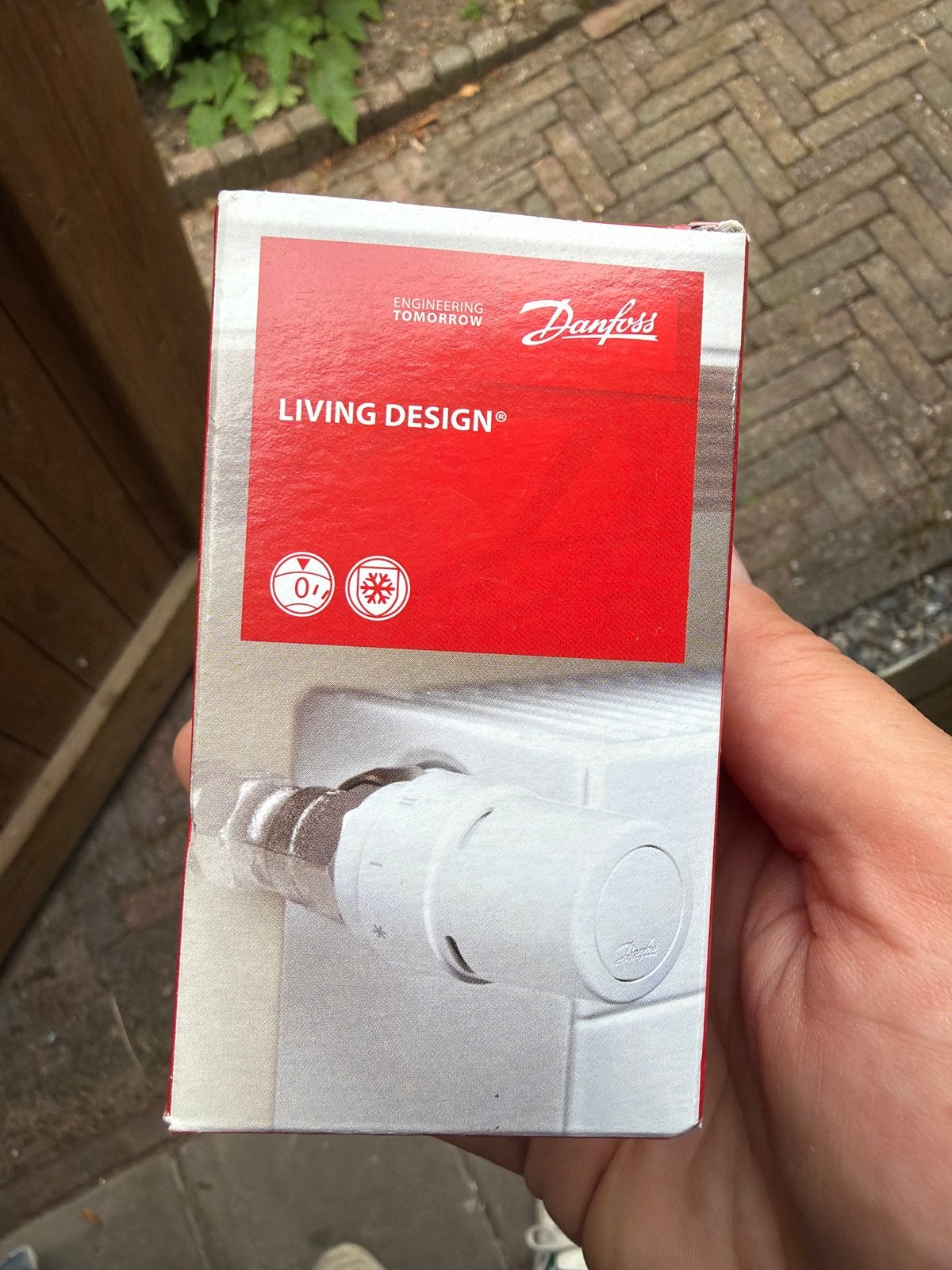 Danfoss Living Design RAX-K 013G6080 Thermostaatknop, Ophalen, Nieuw