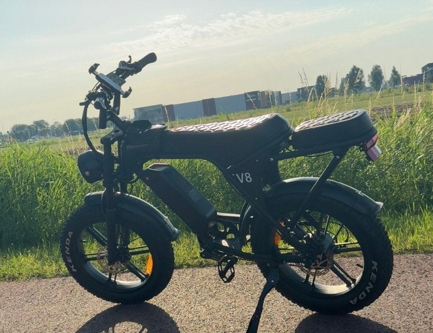 Stoere Fatbike V8 - Zo goed als nieuw, Zo goed als nieuw, 51 tot 55 cm, 30 tot 50 km per accu, Ophalen