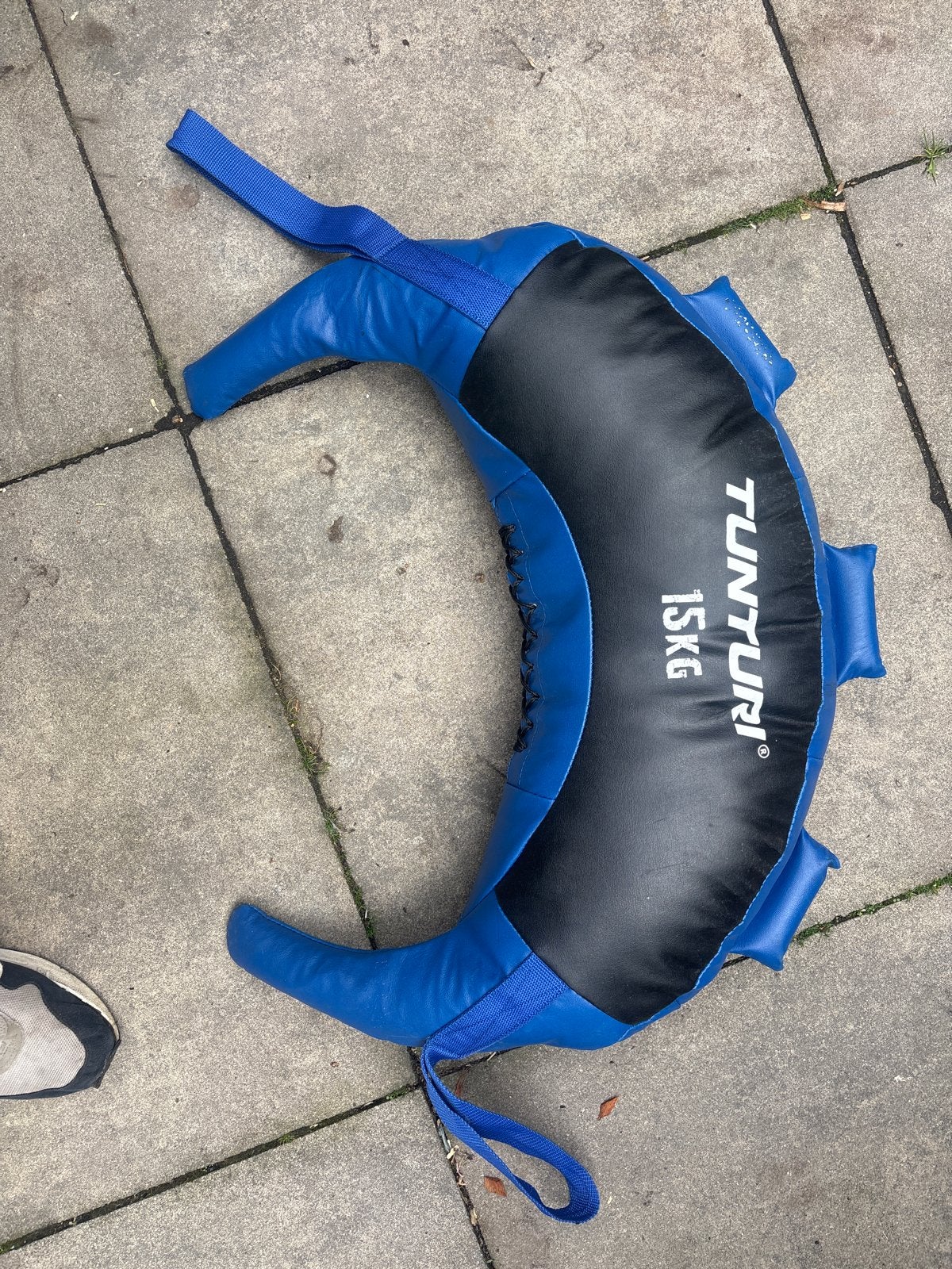 Tunturi Power Bag 15KG - Krachttraining Zandzak, Sport en Fitness, Fitnessmaterialen, Ophalen of Verzenden, Gebruikt, Armen, Overige typen