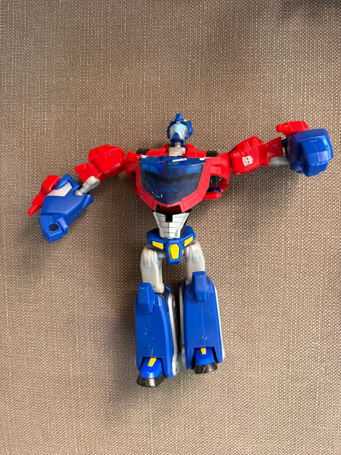 Transformers Optimus Prime actiefiguur, Kinderen en Baby's, Ophalen of Verzenden, Gebruikt