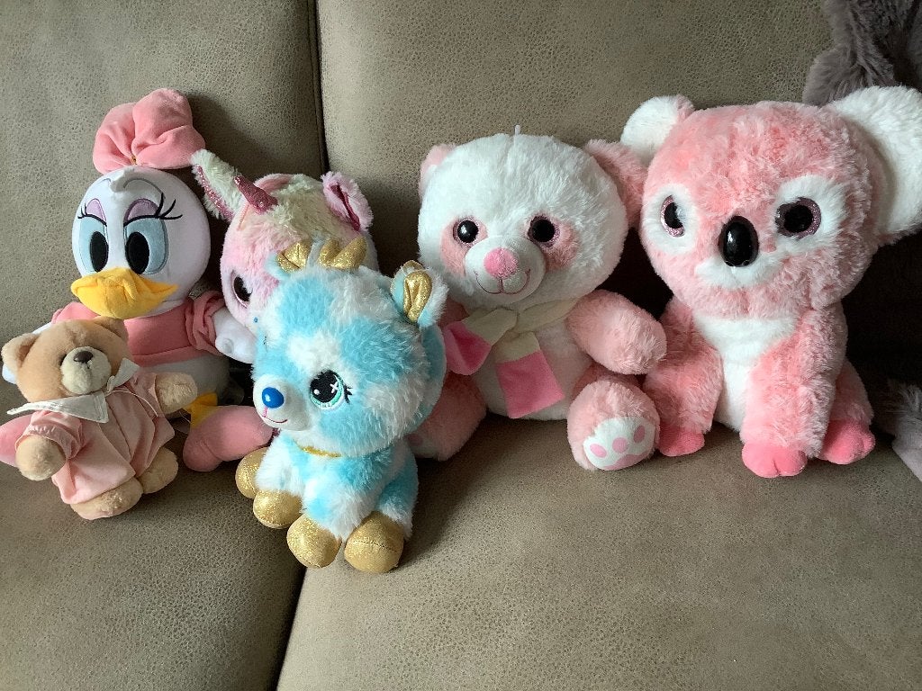 5 Knuffels, Ophalen of Verzenden, Gebruikt, Overige typen